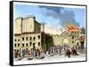 Storming of the Bastille, French Revolution, Paris, 1789-null-Framed Stretched Canvas