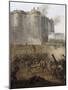 Storming of the Bastille, July 14th 1789-Jean Baptiste Lallemand-Mounted Art Print