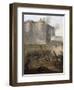 Storming of the Bastille, July 14th 1789-Jean Baptiste Lallemand-Framed Art Print