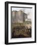 Storming of the Bastille, July 14th 1789-Jean Baptiste Lallemand-Framed Art Print