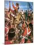 Storming of the Eureka Stockade-Clive Uptton-Mounted Giclee Print