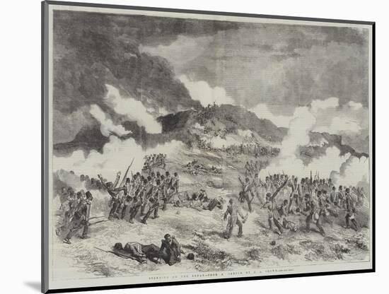 Storming of the Redan-null-Mounted Giclee Print