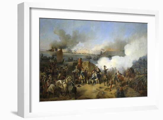 Storming of the Swedish Nöteburg Fortress by Russian Troops, 11 October 1702-Alexander Von Kotzebue-Framed Giclee Print