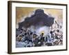 Storming the Bastille-Angus Mcbride-Framed Giclee Print