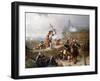 Storming the Battlements-Robert Alexander Hillingford-Framed Giclee Print