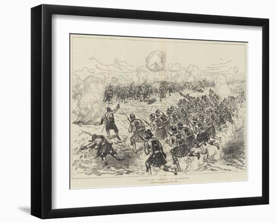 Storming the Trenches of Tel-El-Kebir-Melton Prior-Framed Giclee Print