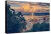 Stormy Afternoon at Bay Bridge East Span California-Vincent James-Stretched Canvas