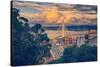 Stormy Afternoon at Bay Bridge East Span California-Vincent James-Stretched Canvas