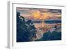 Stormy Afternoon at Bay Bridge East Span California-Vincent James-Framed Photographic Print