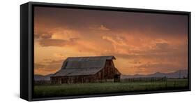 Stormy Barn 02-Dan Ballard-Framed Stretched Canvas