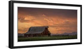 Stormy Barn 02-Dan Ballard-Framed Premium Photographic Print