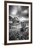 Stormy Barn-Dan Ballard-Framed Photographic Print