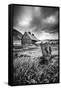 Stormy Barn-Dan Ballard-Framed Stretched Canvas