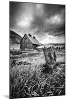 Stormy Barn-Dan Ballard-Mounted Photographic Print