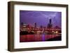 Stormy Brisbane-PJ Reading-Framed Photographic Print