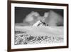 Stormy clouds approaching the Lilliehookbreen Glacier.-Sergio Pitamitz-Framed Photographic Print