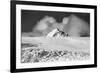 Stormy clouds approaching the Lilliehookbreen Glacier.-Sergio Pitamitz-Framed Photographic Print