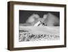 Stormy clouds approaching the Lilliehookbreen Glacier.-Sergio Pitamitz-Framed Photographic Print