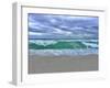 Stormy Clouds on a Florida Beach-Zeeonenonly-Framed Photographic Print