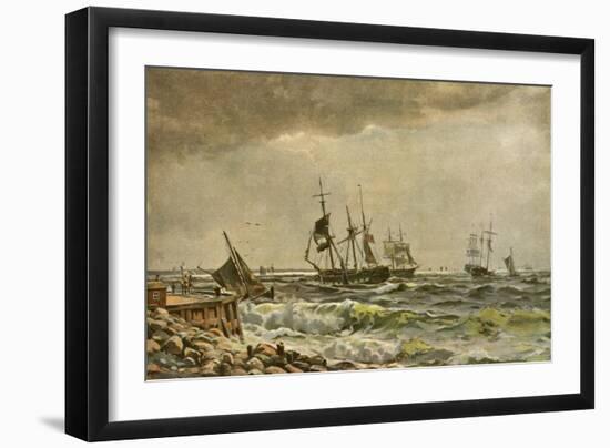 Stormy Coast-null-Framed Photographic Print