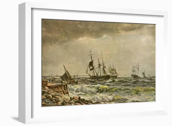 Stormy Coast-null-Framed Photographic Print