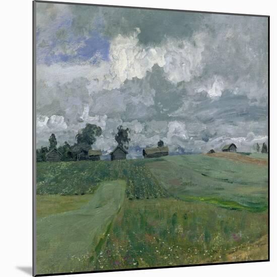 Stormy Day, 1897-Isaak Ilyich Levitan-Mounted Giclee Print