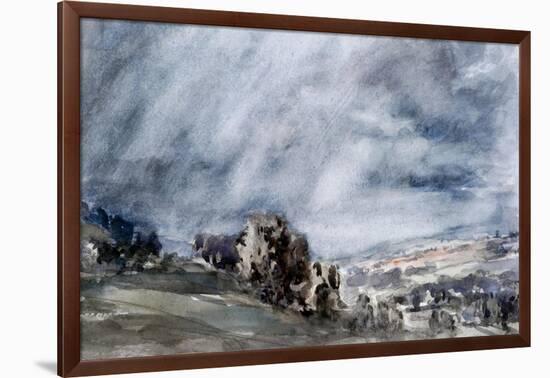 Stormy Day, Gloucestershire, C.1902-Philip Wilson Steer-Framed Giclee Print