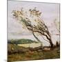 Stormy Day on the Channel (Oil on Canvas)-Jean Baptiste Camille Corot-Mounted Giclee Print