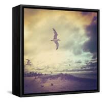 Stormy Day-soupstock-Framed Stretched Canvas