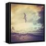 Stormy Day-soupstock-Framed Stretched Canvas