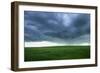 Stormy Field-null-Framed Photographic Print