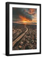 Stormy Halloween Brew, Oakland 580 Freeway-Vincent James-Framed Premium Photographic Print