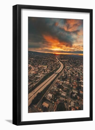 Stormy Halloween Brew, Oakland 580 Freeway-Vincent James-Framed Premium Photographic Print