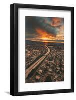 Stormy Halloween Brew, Oakland 580 Freeway-Vincent James-Framed Photographic Print