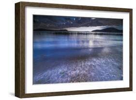 Stormy Lake Titicaca, Challapampa Village, Isla Del Sol (Island of the Sun), Bolivia, South America-Matthew Williams-Ellis-Framed Photographic Print