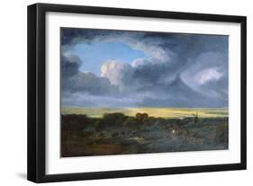 Stormy Landscape, 1795-Georges Michel-Framed Giclee Print