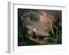 Stormy Landscape, C.1800-Pierre de Glimes-Framed Giclee Print