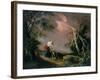 Stormy Landscape, C.1800-Pierre de Glimes-Framed Giclee Print