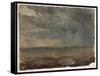 Stormy Landscape, C.1832 (Oil on Paper)-Thomas Cole-Framed Stretched Canvas