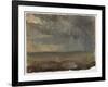 Stormy Landscape, C.1832 (Oil on Paper)-Thomas Cole-Framed Giclee Print