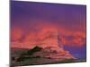 Stormy Light on Scottsbluff National Monument, Nebraska, USA-Chuck Haney-Mounted Photographic Print