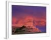 Stormy Light on Scottsbluff National Monument, Nebraska, USA-Chuck Haney-Framed Photographic Print