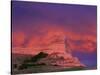 Stormy Light on Scottsbluff National Monument, Nebraska, USA-Chuck Haney-Stretched Canvas