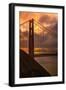 Stormy Morning Sunrise at Golden Gate Bridge-null-Framed Photographic Print