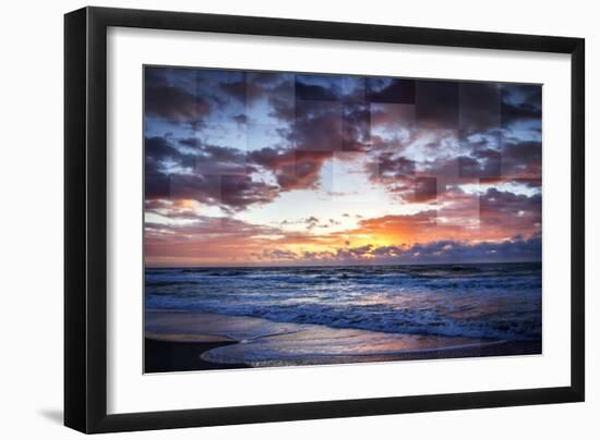 Stormy Morning Sunrise-Alan Hausenflock-Framed Photographic Print