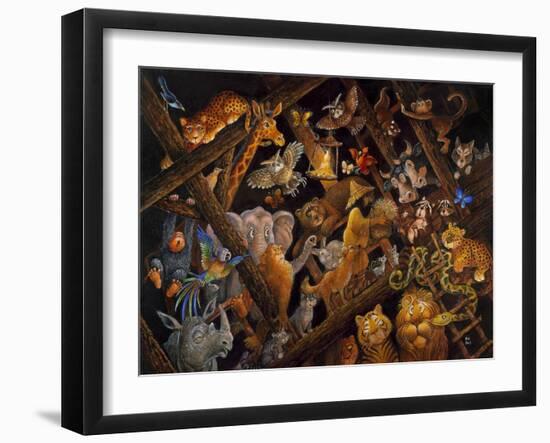 Stormy Night-Bill Bell-Framed Giclee Print