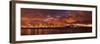 Stormy Panorama Cityscape, San Francisco-null-Framed Photographic Print