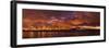 Stormy Panorama Cityscape, San Francisco-null-Framed Photographic Print