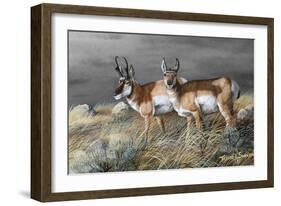 Stormy Plains-Trevor V. Swanson-Framed Giclee Print