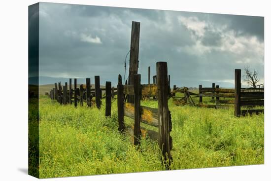 Stormy Ranch-Vincent James-Stretched Canvas